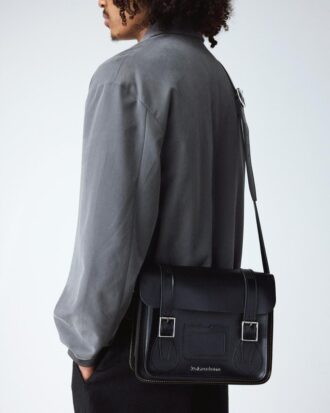 11 inch Leather Messenger Bag