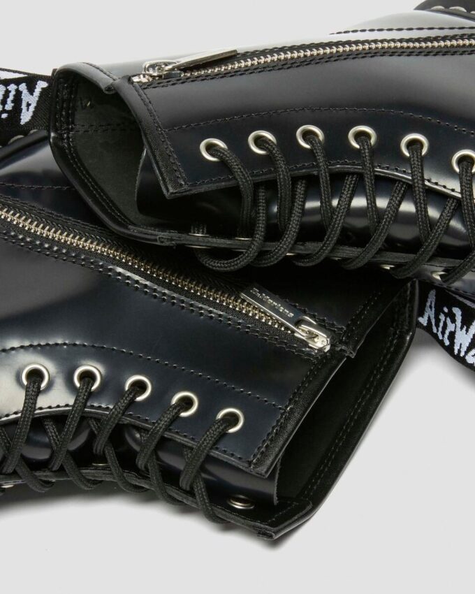 1460 Bex Smooth Leather Lace and Zip Boots 1460 Bex Smooth Leather Lace and Zip Boots