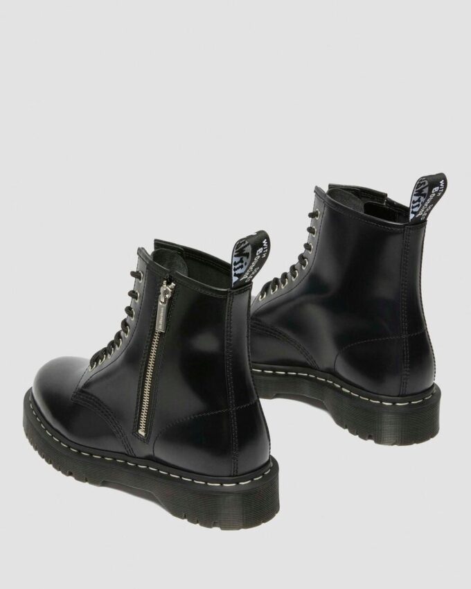 1460 Bex Smooth Leather Lace and Zip Boots 1460 Bex Smooth Leather Lace and Zip Boots