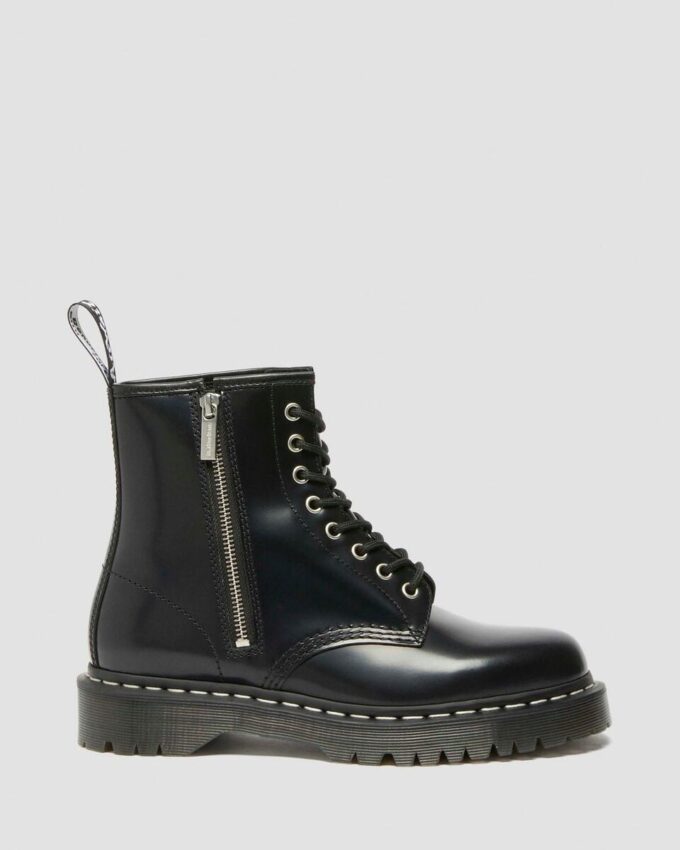 1460 Bex Smooth Leather Lace and Zip Boots 1460 Bex Smooth Leather Lace and Zip Boots