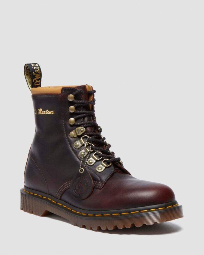 1460 Collar Made in England Phoenix Leather Lace Up Boots 1460 Collar Made in England Phoenix Leather Lace Up Boots