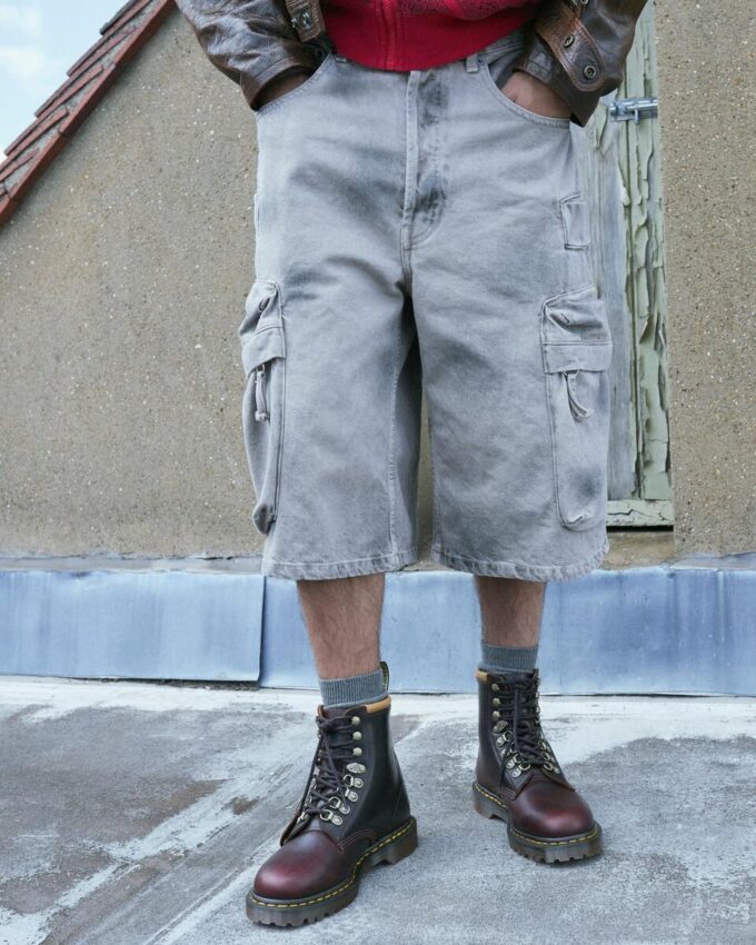 1460 Collar Made in England Phoenix Leather Lace Up Boots 1460 Collar Made in England Phoenix Leather Lace Up Boots