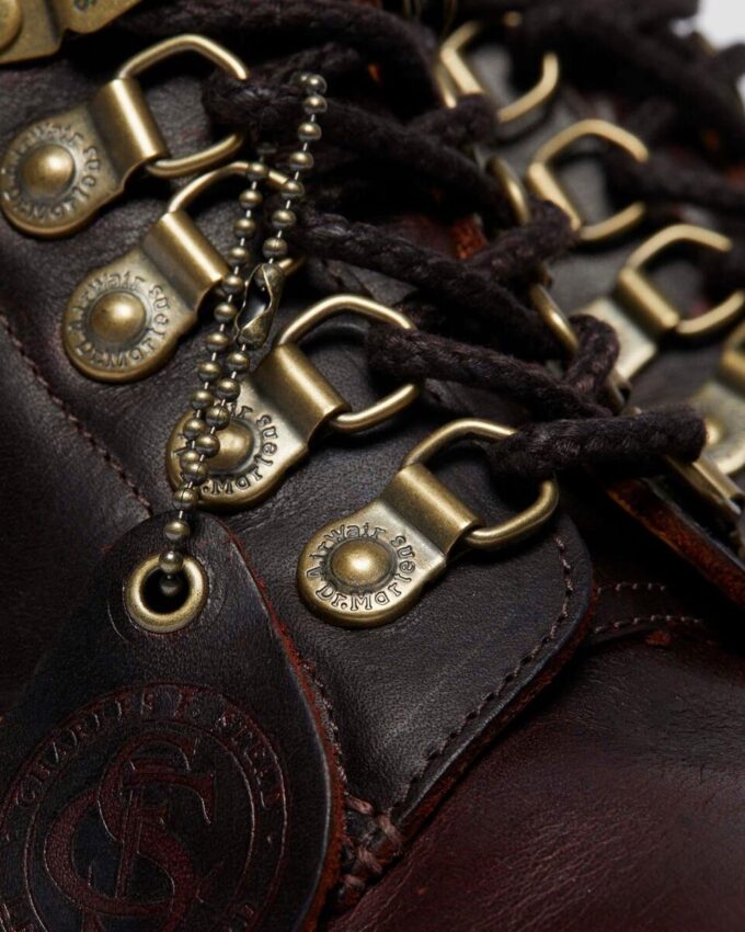 1460 Collar Made in England Phoenix Leather Lace Up Boots 1460 Collar Made in England Phoenix Leather Lace Up Boots