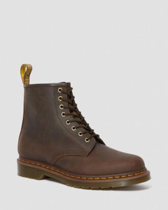 1460 Crazy Horse Leather Lace Up Boots