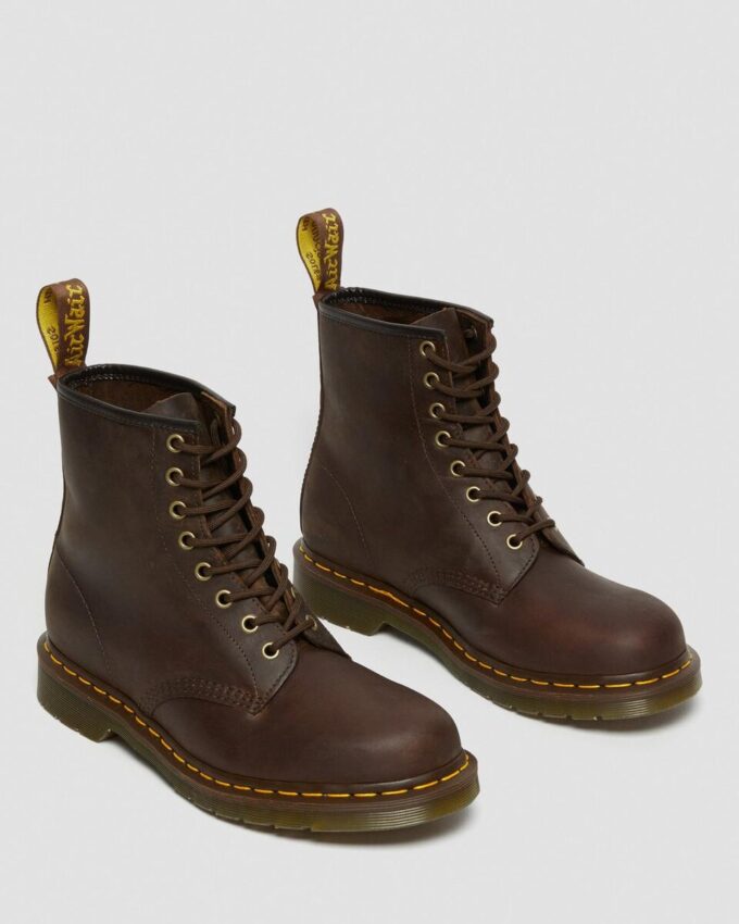 1460 Crazy Horse Leather Lace Up Boots 1460 Crazy Horse Leather Lace Up Boots