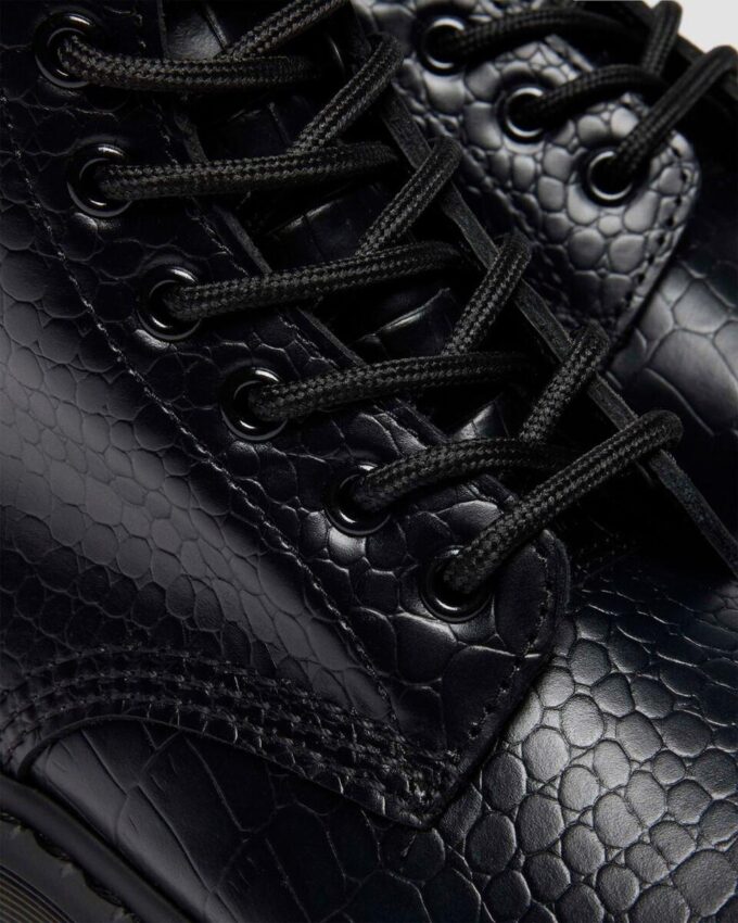 1460 CROCO Croc Emboss Leather Boots 1460 CROCO Croc Emboss Leather Boots