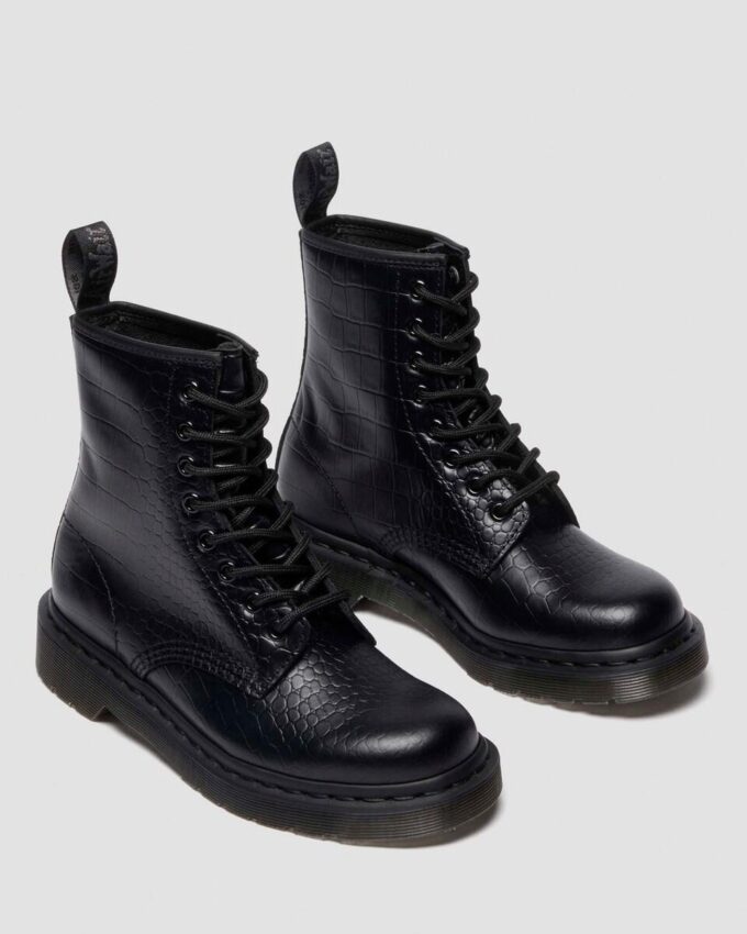 1460 CROCO Croc Emboss Leather Boots 1460 CROCO Croc Emboss Leather Boots