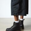 1460 Faux Fur Lined Grizzly Leather Lace Up Boots 1460 Faux Fur Lined Grizzly Leather Lace Up Boots