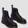 1460 Faux Fur Lined Grizzly Leather Lace Up Boots 1460 Faux Fur Lined Grizzly Leather Lace Up Boots
