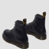 1460 Faux Fur Lined Grizzly Leather Lace Up Boots 1460 Faux Fur Lined Grizzly Leather Lace Up Boots