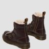 1460 Faux Fur Lined Lace-to-toe Leather Boots 1460 Faux Fur Lined Lace-to-toe Leather Boots