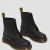 1460 Greasy Leather Lace Up Boots