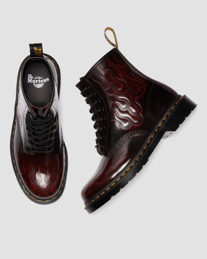 1460 Inferno Arcadia Rub Off Leather Boots 1460 Inferno Arcadia Rub Off Leather Boots