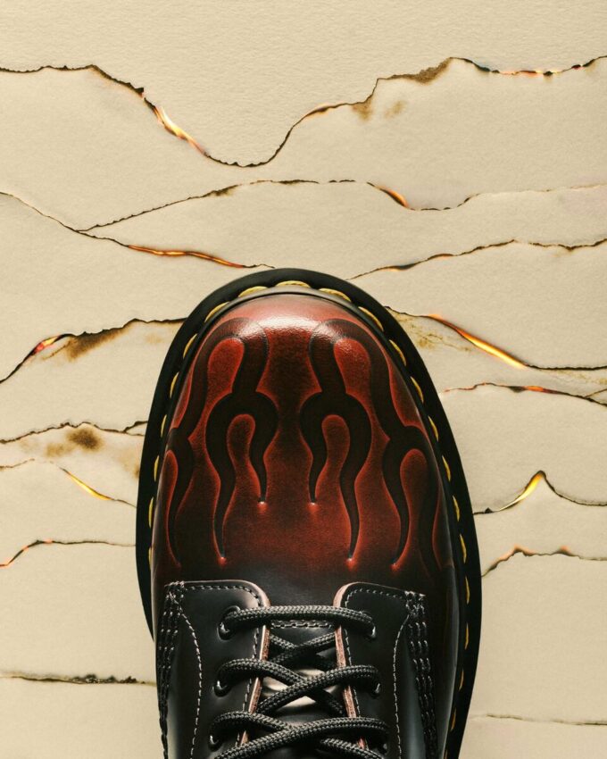 1460 Inferno Arcadia Rub Off Leather Boots 1460 Inferno Arcadia Rub Off Leather Boots