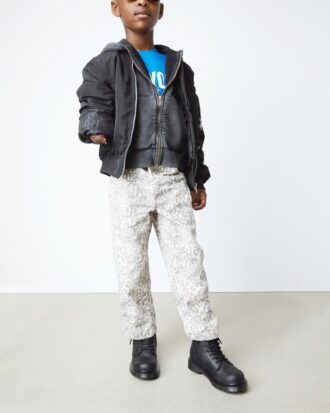 1460 Junior Faux Fur Lined Boots
