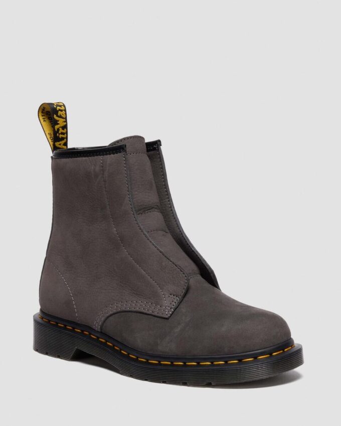 1460 LACELESS Nubuck Slip On Boots 1460 LACELESS Nubuck Slip On Boots