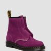 1460 LACELESS Nubuck Slip On Boots 1460 LACELESS Nubuck Slip On Boots