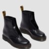 1460 LACELESS Smooth Leather Slip On Boots 1460 LACELESS Smooth Leather Slip On Boots