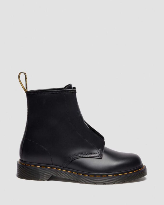 1460 LACELESS Smooth Leather Slip On Boots 1460 LACELESS Smooth Leather Slip On Boots