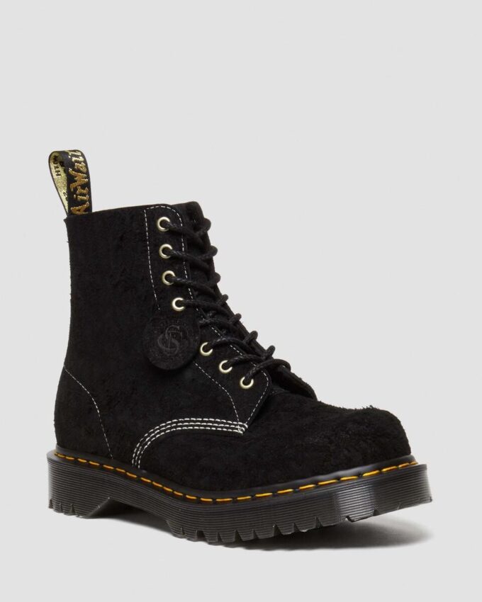 1460 Made in England Emboss Suede Lace Up Boots 1460 Made in England Emboss Suede Lace Up Boots