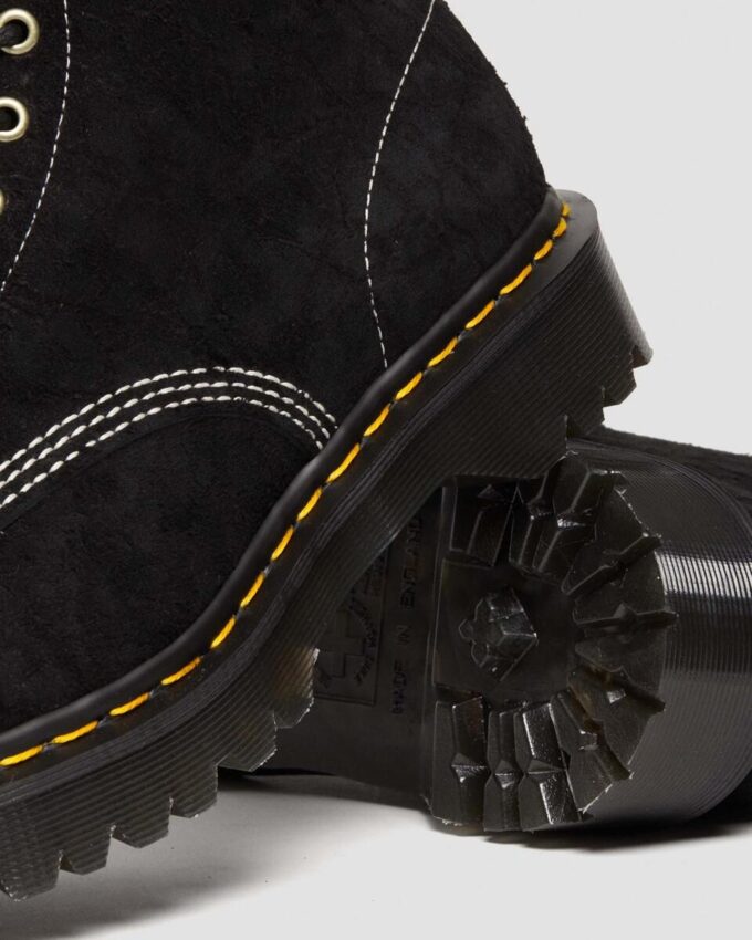 1460 Made in England Emboss Suede Lace Up Boots 1460 Made in England Emboss Suede Lace Up Boots
