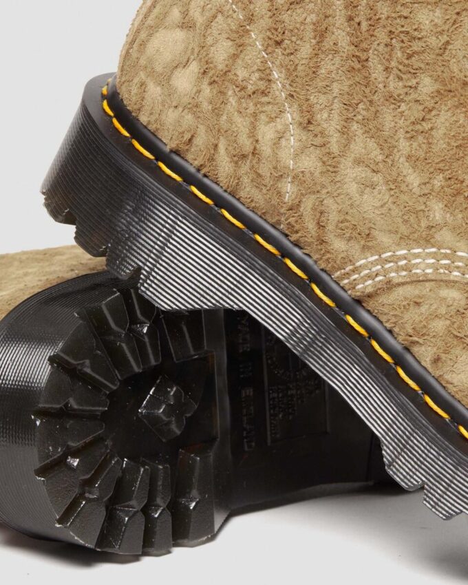 1460 Made in England Emboss Suede Lace Up Boots 1460 Made in England Emboss Suede Lace Up Boots