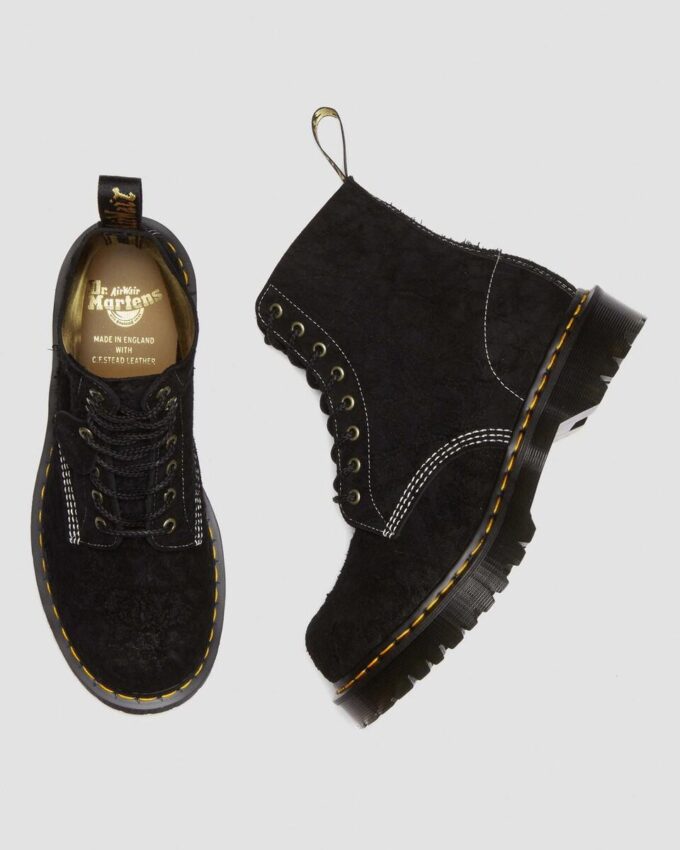 1460 Made in England Emboss Suede Lace Up Boots 1460 Made in England Emboss Suede Lace Up Boots