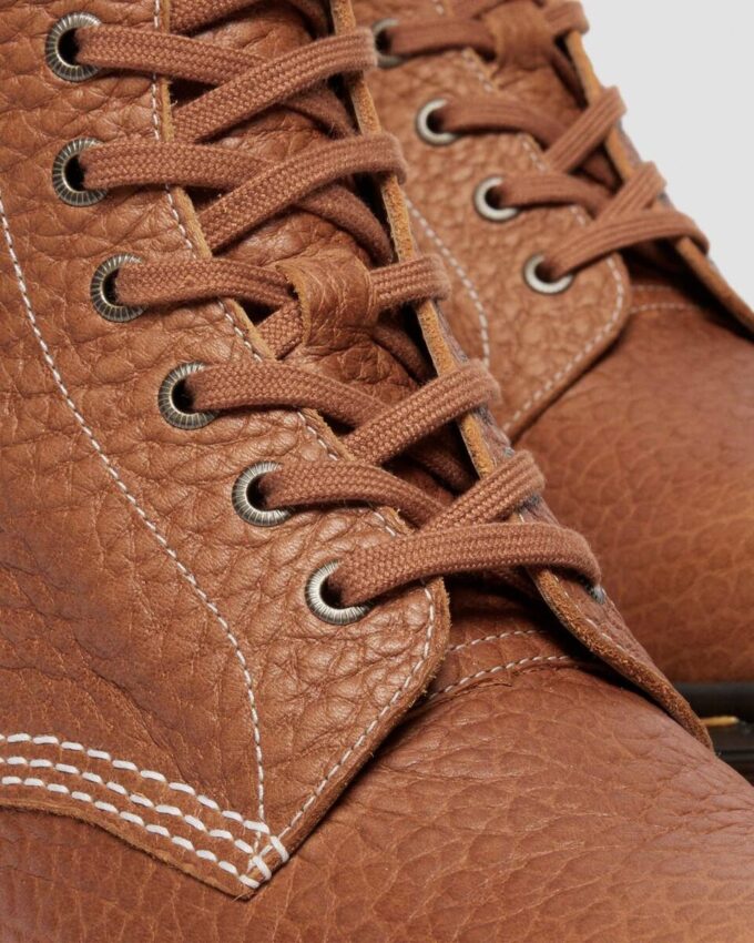 1460 Made in England Soft Boa Embossed Leather Bump Toe Boots 1460 Made in England Soft Boa Embossed Leather Bump Toe Boots