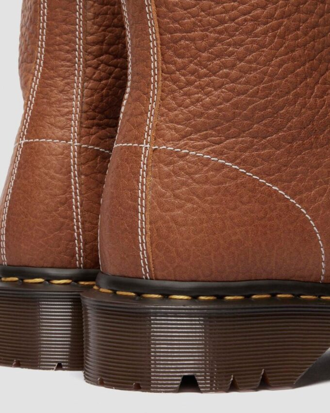 1460 Made in England Soft Boa Embossed Leather Bump Toe Boots 1460 Made in England Soft Boa Embossed Leather Bump Toe Boots
