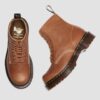 1460 Made in England Soft Boa Embossed Leather Bump Toe Boots 1460 Made in England Soft Boa Embossed Leather Bump Toe Boots