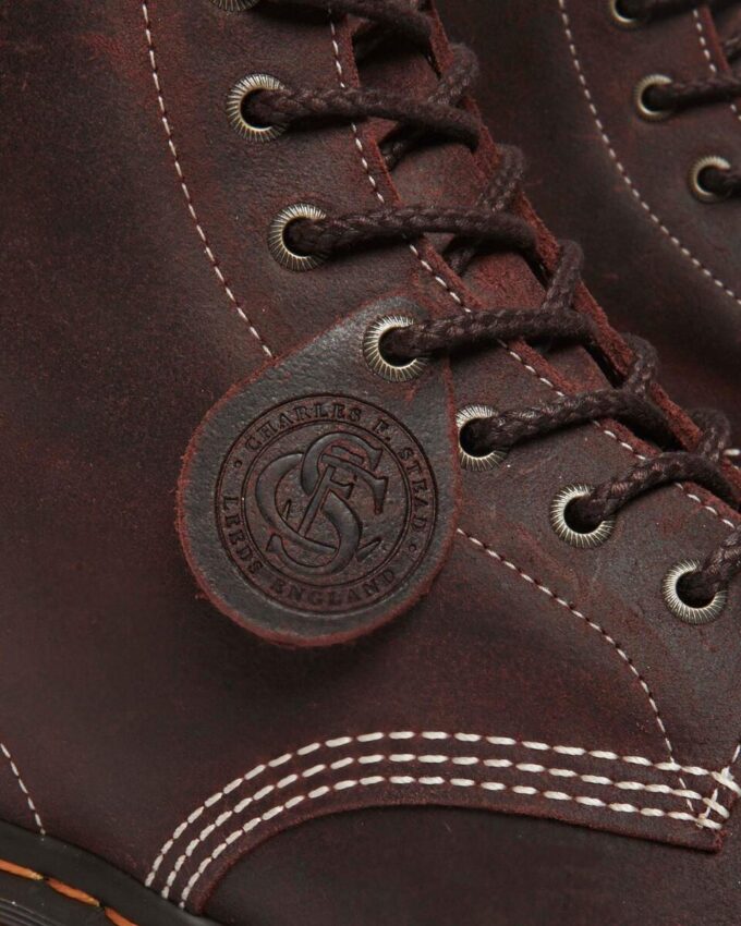 1460 Made in England Wax Commander Lace Up Boots 1460 Made in England Wax Commander Lace Up Boots