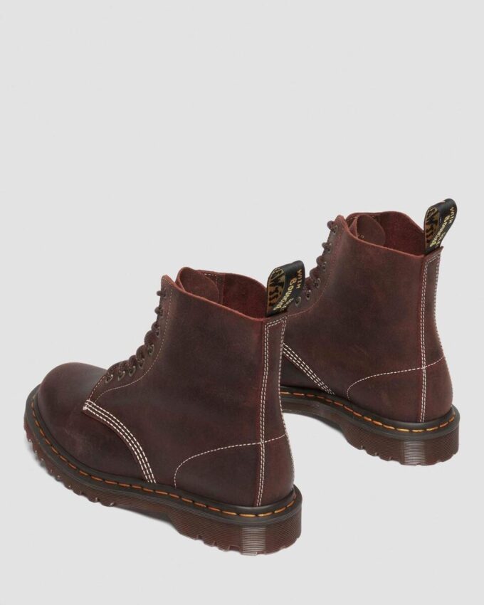 1460 Made in England Wax Commander Lace Up Boots 1460 Made in England Wax Commander Lace Up Boots