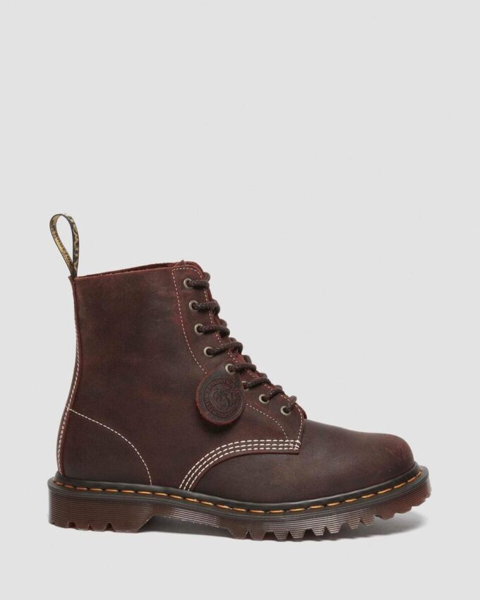 1460 Made in England Wax Commander Lace Up Boots 1460 Made in England Wax Commander Lace Up Boots