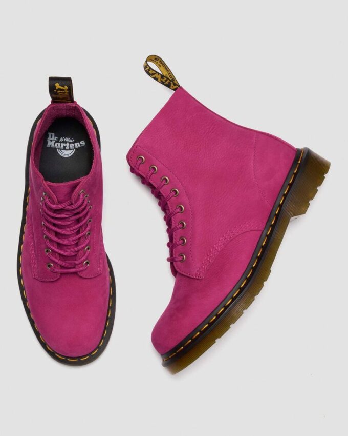 1460 Milled Nubuck Lace Up Boots 1460 Milled Nubuck Lace Up Boots