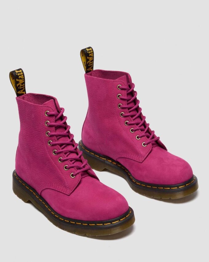 1460 Milled Nubuck Lace Up Boots 1460 Milled Nubuck Lace Up Boots