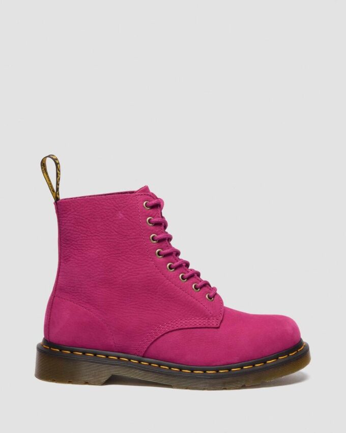 1460 Milled Nubuck Lace Up Boots 1460 Milled Nubuck Lace Up Boots