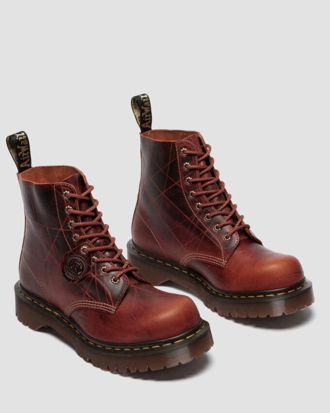1460 Pascal Bex Made In England Leather Bump Toe Boots