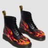 1460 PASCAL FLAME Arcadia Rub Off Leather Boots 1460 PASCAL FLAME Arcadia Rub Off Leather Boots