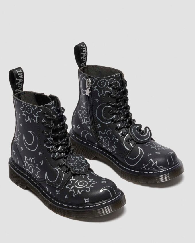 1460 PASCAL JUNIOR Reclaimed Leather Kids Lace Up Boots 1460 PASCAL JUNIOR Reclaimed Leather Kids Lace Up Boots
