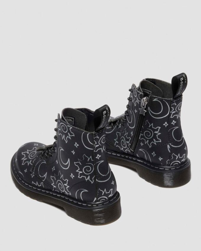 1460 PASCAL JUNIOR Reclaimed Leather Kids Lace Up Boots 1460 PASCAL JUNIOR Reclaimed Leather Kids Lace Up Boots