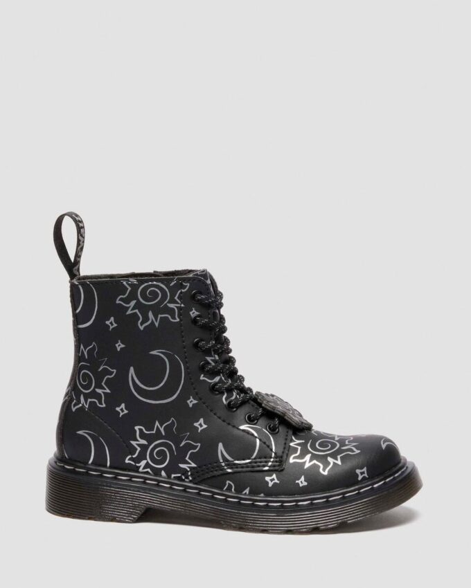 1460 PASCAL JUNIOR Reclaimed Leather Kids Lace Up Boots 1460 PASCAL JUNIOR Reclaimed Leather Kids Lace Up Boots