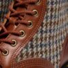 1460 Pascal Made In England Harris Tweed and Leather Boots 1460 Pascal Made In England Harris Tweed and Leather Boots