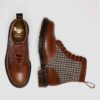 1460 Pascal Made In England Harris Tweed and Leather Boots 1460 Pascal Made In England Harris Tweed and Leather Boots