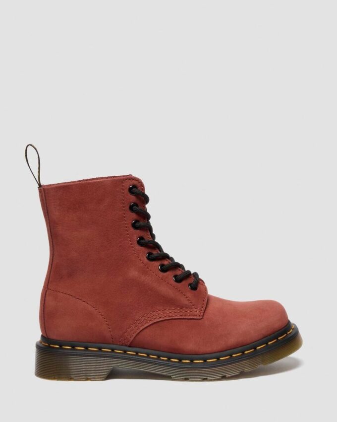 1460 Pascal Nubuck Leather Lace Up Boots 1460 Pascal Nubuck Leather Lace Up Boots