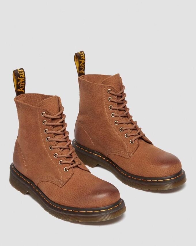 1460 Pascal Tumbled Nubuck Lace Up Boots 1460 Pascal Tumbled Nubuck Lace Up Boots
