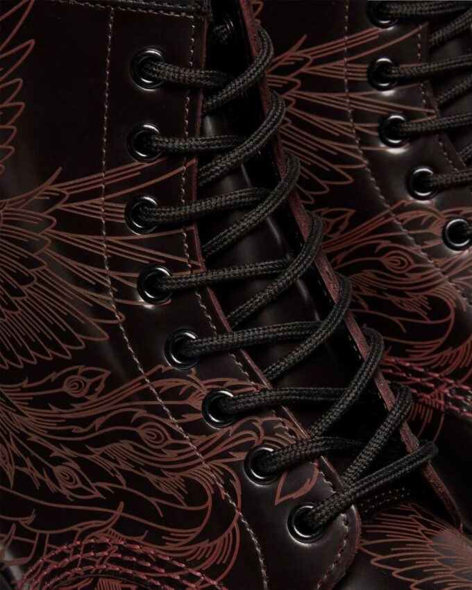 1460 PHOENIX Arcadia Rub Off Leather Boots 1460 PHOENIX Arcadia Rub Off Leather Boots