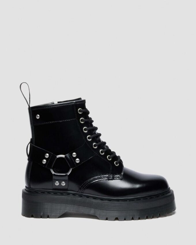 1460 Quad Harness Leather Platform Boots 1460 Quad Harness Leather Platform Boots