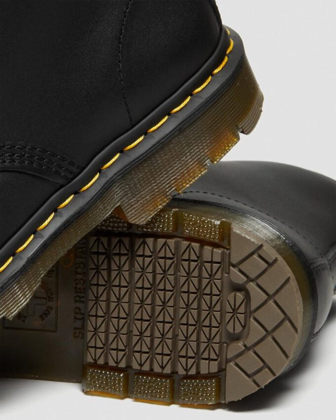 1460 Slip Resistant Leather Lace Up Boots