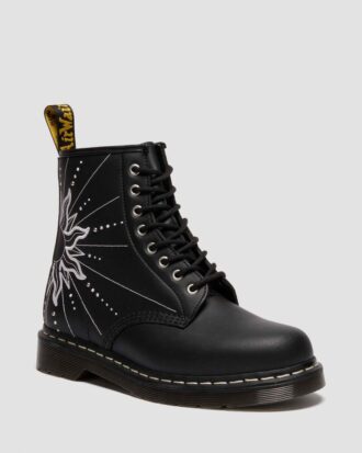 1460 SOLAR FLARE Reclaimed Leather Lace Up Boots