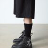 1460 SOLAR FLARE Reclaimed Leather Lace Up Boots 1460 SOLAR FLARE Reclaimed Leather Lace Up Boots